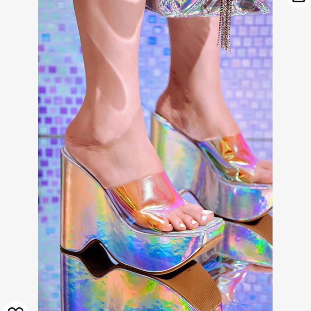 Pinkki Platform Wedges